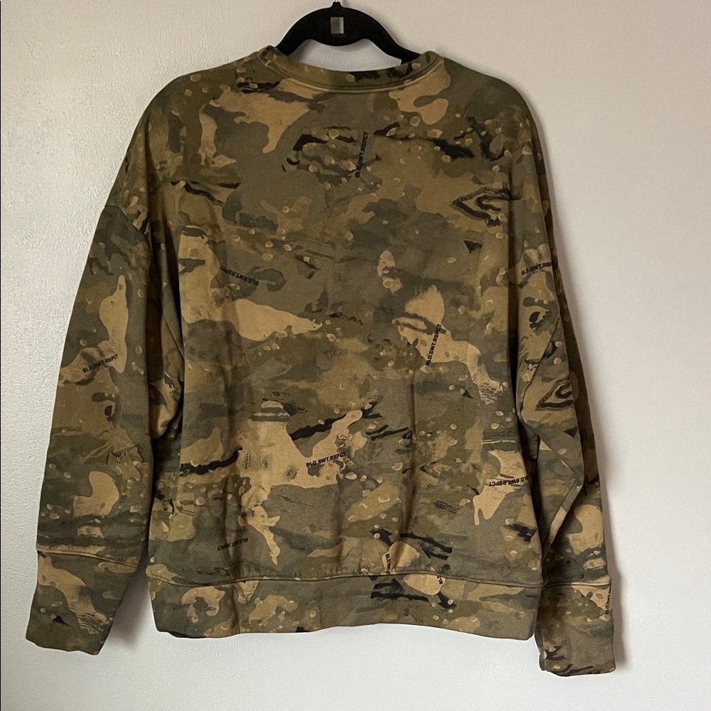 Under Armour Project Rock USA Camo Loose Fit Pullover Sweatshirt Women’s XL - Picture 7 of 11